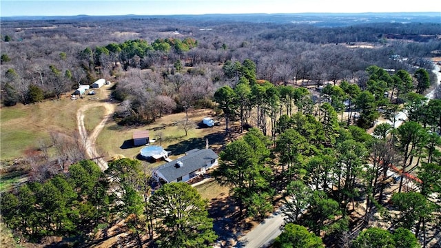 3001 Waukesha Rd, Siloam Springs, AR 72761 - aerial overview of property's location featuring a heavily wooded area