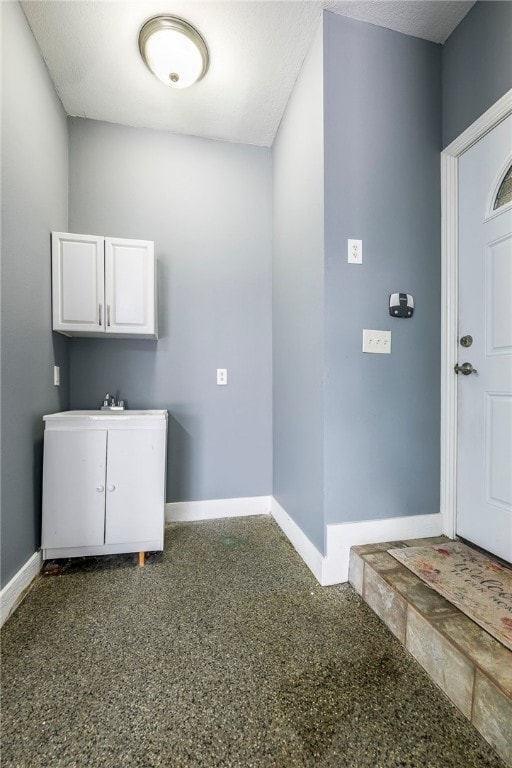 view of laundry room