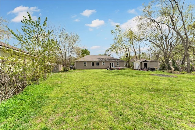 1408 N B St, Rogers, AR 72756 - view of green lawn