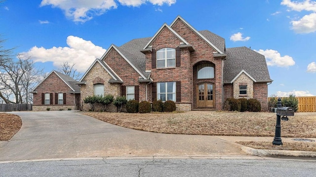 front of property with french doors