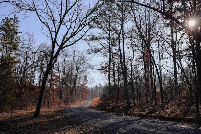 view of road