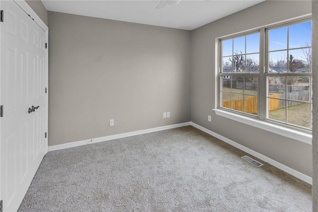 unfurnished bedroom featuring carpet floors