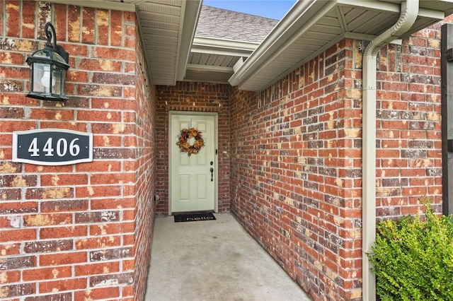 view of property entrance