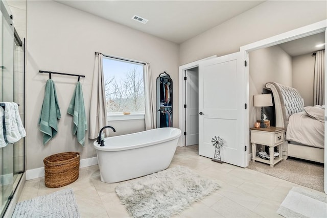 bathroom with a bathtub