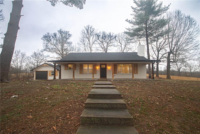 view of front of house featuring a porch