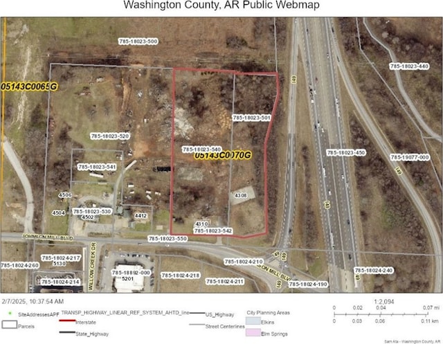 4310 Johnson Mill Rd, Springdale AR, 72762 land for sale