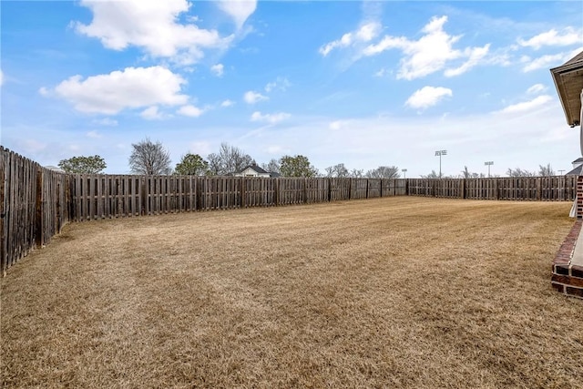 view of yard