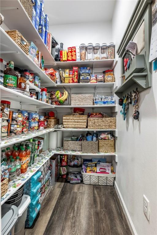 view of pantry