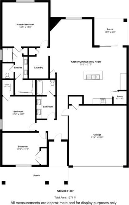 1815 Bugg St, Pea Ridge, AR 72751 - room layout