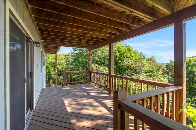 21330 Ridgeview Dr, Garfield, AR 72732 - view of deck