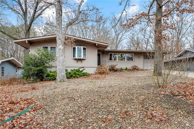 ranch-style house with a garage