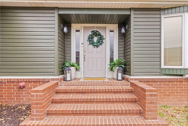 view of property entrance