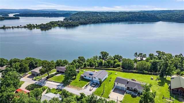 8116 Pine Ln, Rogers, AR 72756 - drone / aerial view of a nearby body of water
