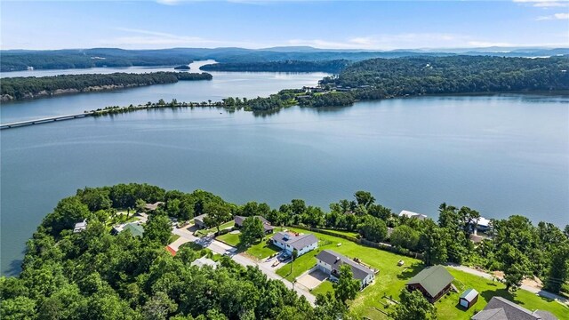 8116 Pine Ln, Rogers, AR 72756 - drone / aerial view of a large body of water