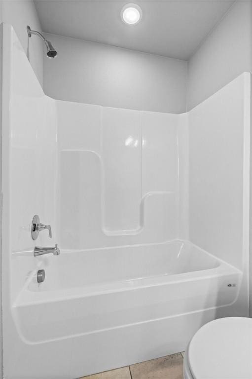 2633 S Kilimanjaro Way, Rogers, AR 72758 - bathroom featuring shower / bathtub combination and tile patterned floors