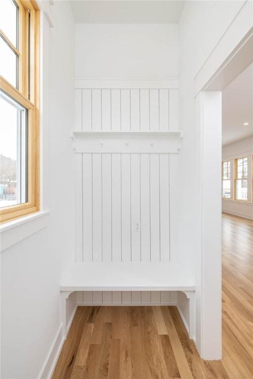 interior details featuring wood finished floors