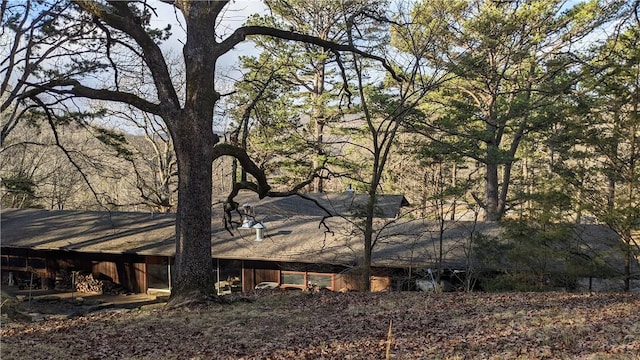 view of rear view of house