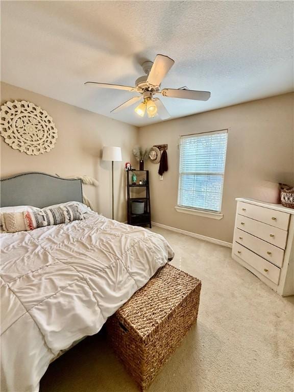 5 Ventnor Dr, Bella Vista, AR 72715 - bedroom featuring light colored carpet, a ceiling fan, and baseboards