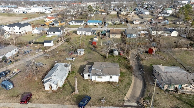 drone / aerial view featuring a residential view