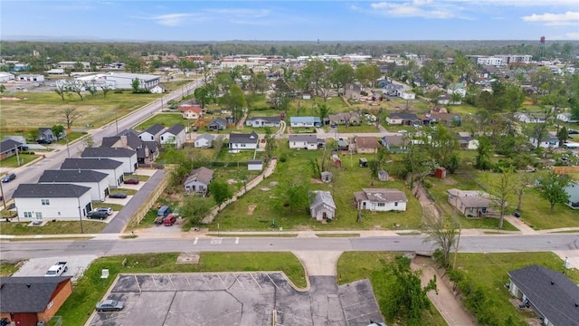 drone / aerial view featuring a residential view