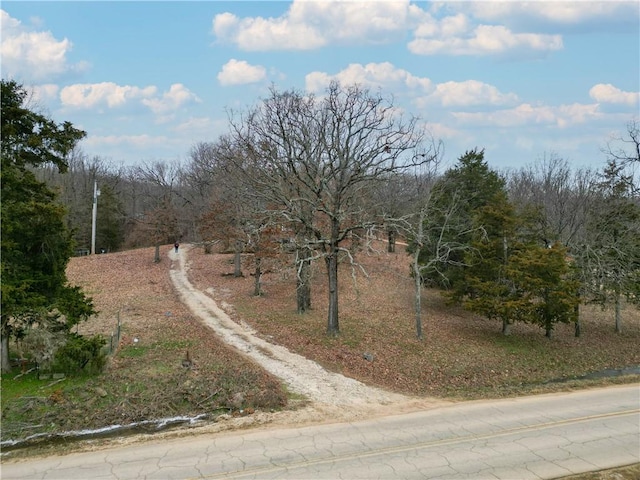 view of road