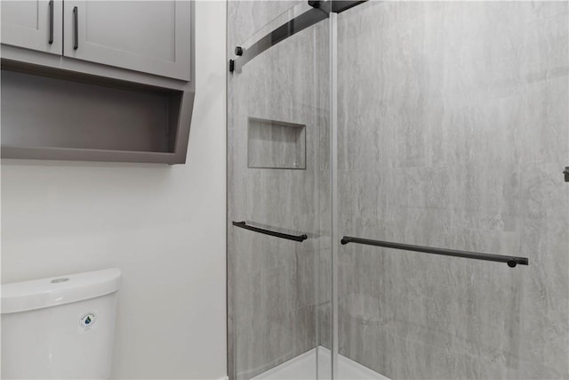 805 S W End St, Springdale, AR 72764 - full bath featuring a stall shower and toilet