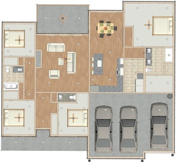 view of layout