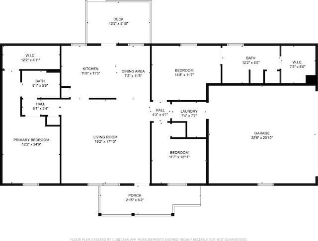 410 Paradise Heights Dr, Berryville, AR 72616 - floor plan