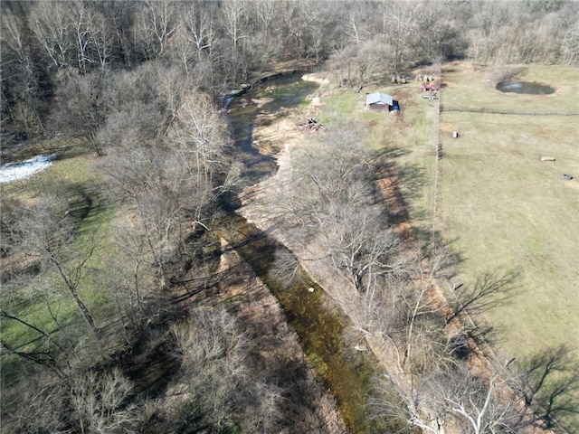 19407/19403 Dawn Hill E Rd, Gentry, AR 72734 - aerial view featuring a rural view