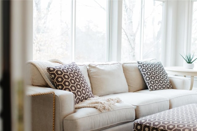 interior space featuring plenty of natural light