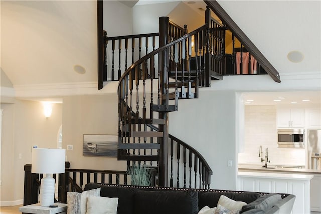8354 Hopper Rd, Rogers, AR 72756 - view of stairway