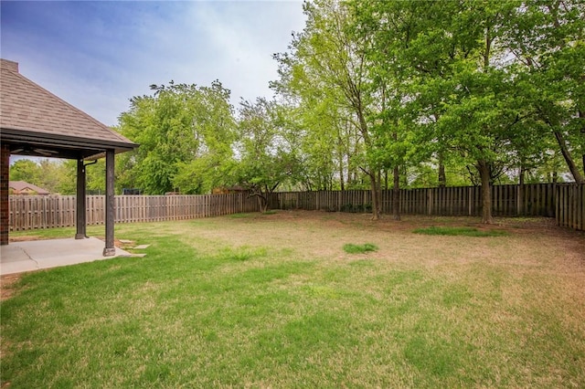 3601 SW Willowbrook Rd, Bentonville, AR 72713 - view of yard featuring a patio area and a fenced backyard