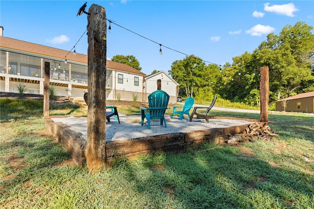 3205 Mc 4021, Everton, AR 72633 - view of patio