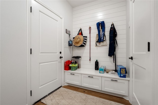 view of mudroom