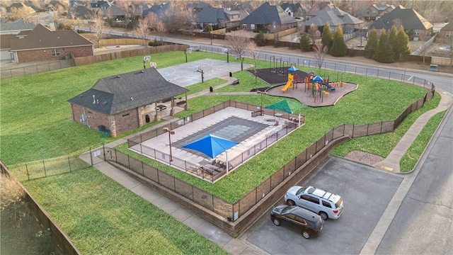 115 NE Lake Forest Ln, Bentonville, AR 72712 - drone / aerial view featuring a residential view