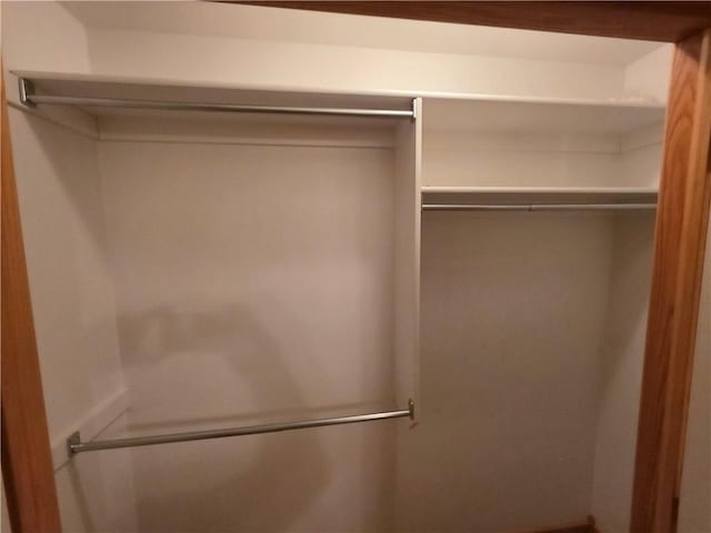 view of closet