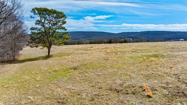 view of mountain feature