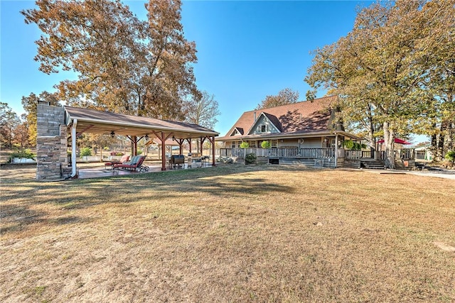 exterior space with a patio area