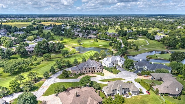 2 S Samoset Ct, Rogers, AR 72758 - aerial perspective of suburban area featuring a nearby body of water and a golf club