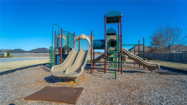 community playground featuring fence