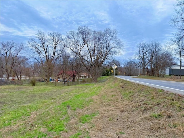 view of road