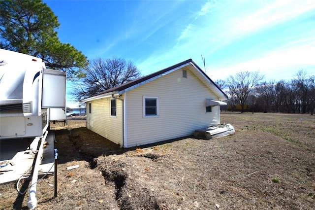 view of side of property