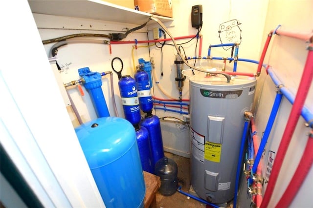 utilities with water heater