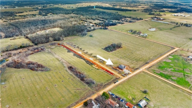 2550 Peterson Rd, Gentry, AR 72734 - aerial view with a rural view