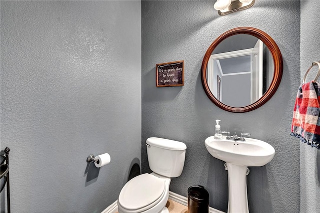 bathroom with toilet