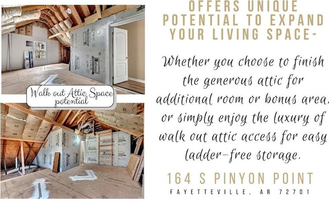164 S Pinyon Pt, Fayetteville, AR 72701 - view of marketing collateral with multiple images