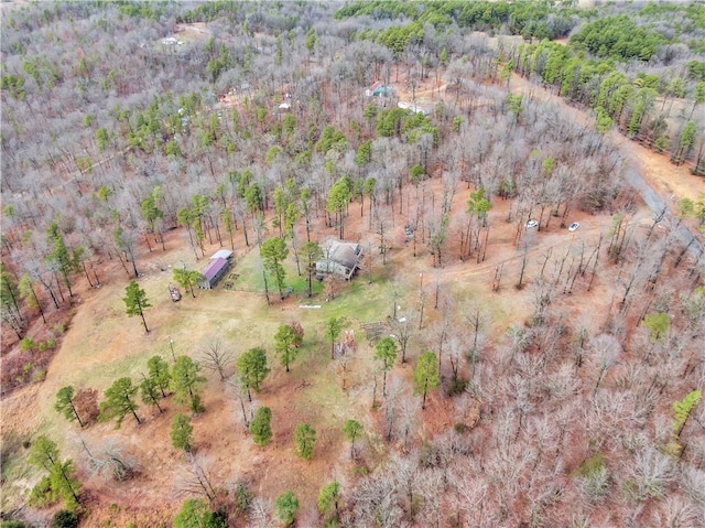 drone / aerial view featuring a rural view