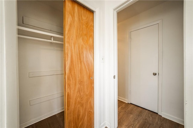 view of closet