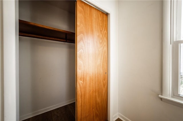 view of closet