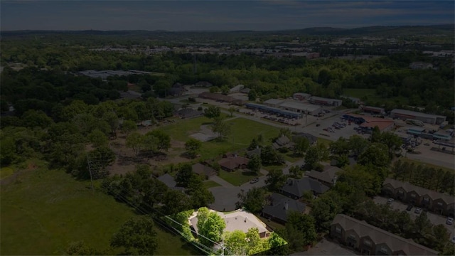 5530 Blake Ln, Springdale, AR 72762 - aerial view of property's location featuring property boundaries highlighted and a heavily wooded area
